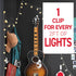 Command Pack, 45 54 0.3 lb Clear Indoor Mini Light Clips Value Clips, Strips, Damage-Free String Light Hangers