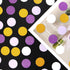 White Purple-Gold Party Decorations Confetti - 300pcs Glitter Graduation Mothers Day Table Confetti for Woman Girl