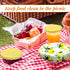 10 Pack Cloth Bowl Covers for Bread Rising, Reusable Fabric Covers, 5 Size Stretch Elastic for Food Storage