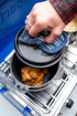 Stansport Pre-Seasoned Cast Iron Dutch Oven for Outdoor Cooking