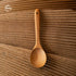 FAAY 12" Big Scoop Spoon, Wide Head, Ergonomic Handle for Cooking and Serving, Golden Teak Wood