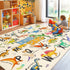 Bolacrom Kids Rugs for Playroom Educational Rug for Learn The ABC Alphabet, Soft