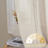 H.VERSAILTEX 63 Inch Tie Up Linen Curtains, Natural Textured Privacy Curtain, Multi Hanging Ways, 42x63
