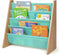 Humble Crew Kids Bookshelf, 4-Tier Front-Facing Book Display Organizer, Montessori Toddler Bookcase