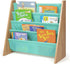 Humble Crew Kids Bookshelf, 4-Tier Front-Facing Book Display Organizer, Montessori Toddler Bookcase