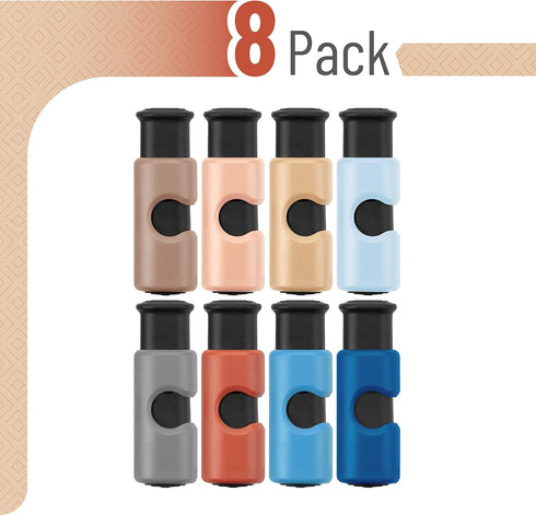 Mr. Pen- Bag Clips, 8 Pack, Squeeze and Lock Bread Bag Clips for Food Storage, Food Clips for Bags, Bread Clips, Plastic Bag Clip, Bag Closure Clips, Bread Clips Plastic, Bread Bag Clip by Mr. Pen