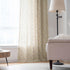 84 Inches 1 ENJOYBRIDAL Floral Living Room Curtains Long Doorway Vintage Semi Sheer Drapes Farmhouse Nursery Bohemian