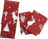 Set of 3 Tea Towels, Christmas Forest, 100% Cotton, Size 18x28 Inch, Perfect for Thanksgiving and Christmas