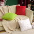 MIULEE 18x18 Inch Pack of 2 Luxury Faux Fur Throw Pillow Cover, Plush Cushion Cover Shell for Sofa, Bedroom, Car, Green