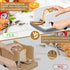 Kiss Core New Upgrade Bread Slicer for Homemade Bread, Bread Slicing Guide Adjustable Width, Foldable and Compact