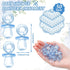 51 50 Whaline Pcs Pacifier Hunt Baby Shower Game Include Watercolor Baby Clothes Wooden Sign Blue Plastic Pacifier