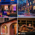 16.4Ft Smart Globe String Lights, 25 Dimmable RGB Mini LED Color Changing Lights with App & Remote Control