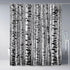 Birch Trees Shower Curtain Forest Mottled Trunk Tree Branch Outdoors Nature Theme Winter Rustic Landscape Bathroom Accessories Set with Hooks 70Wx70H Inch by ZZYSKS