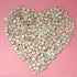 Lystaii 400pcs Rustic Wooden Love Heart Table Scatter Decoration, Engraved Natural Wood Heart Confetti