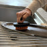 Outset 76621 Himalayan Salt Block - Pizza Stone and Cast Iron Pan with Nylon Cleaning Brush and Stainless Steel Scraper