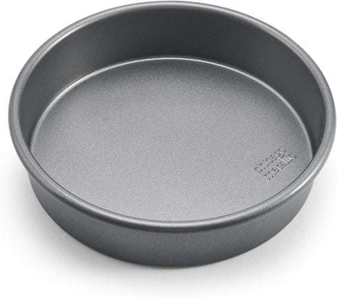 Chicago Metallic 59628 8-Inch Non-Stick Round Cake Pan - Commercial II for Traditional Cakes and More