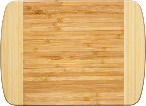 Totally Bamboo Hana Cutting Board – 10" x 7" Small Bamboo Prep Board, Lightweight & Durable