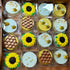 RomanticBaking 50pcs Clear Macaron Box for Chocolate Covered Ore Cookies, 2.17"×2.17"×1.38", Wedding Favors