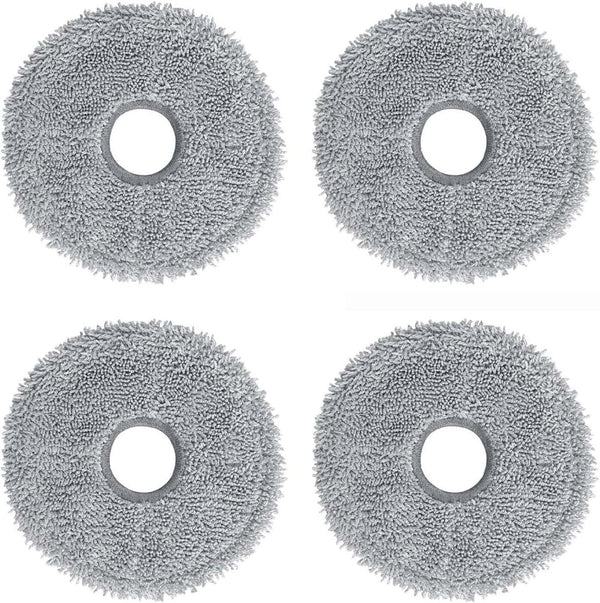 Replacement Accessories Kits for Dreame L20 Ultra Robot Vacuum Cleaner, Includes 4 Mop Pads