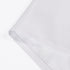 Uptown White Valance Curtains 14 Inch Length, Faux Silk Light Filtering Rod Pocket Valance for Windows