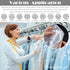 Framendino 20 Pack 23.63" X 60" Disposable Dry Cleaning Plastic Bags for Hanging Clothes