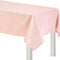 Elegant Stylish Rose Gold Metallic Tablecloth, 60" x 104", Perfect for Parties, Banquets, Everyday Use