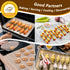 P&P CHEF Set of 2 Baking Sheets with Racks, Stainless Steel Cookie Sheet & Cooling Rack, 2 Sizes (16” + 12.5”)
