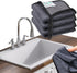 Shiny Cleaning Cloths,3pcs Shiny Drying Towels,Shower Doors Drying Towels,16 * 24in Streak