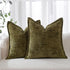 HPUK Fall Chenille Soft Throw Pillow Covers 18x18 Set of 2, Accent
