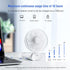 Mini Portable Handheld Fan with Lanyard - 4 Speed Personal Fan, 180 Degree Foldable Desk Fan for Travel Outdoor
