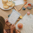 Set Set Wooden Baking for Kids - A Complete of Real Kitchen Utensils Gives Toddlers a Fun Cooking Experience - Durable