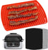 Air Fryer Reusable Liner Accessories for Ninja Foodi Grill 5-in-1 AG301, Heat Resistant Silicone Mat