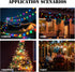 33 100 LiuZpatial Smart Globe Christmas Lights Indoor, FT LED Globe Fairy Lights Plug in, App & Remote Control, Timer