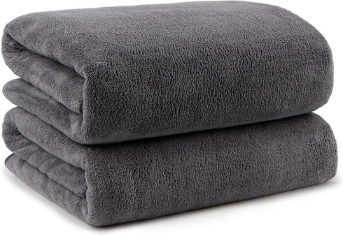 Orighty Microfiber Bath Towels Pack of 2 (27'' x 54'') - Soft, Highly Absorbent, Quick Drying for Body, Sport, Yoga,