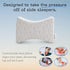Coop Home Goods Adjustable Leg Support & Knee Pillow - Soft Orthopedic Pillow for Side Sleepers, Washable Cover