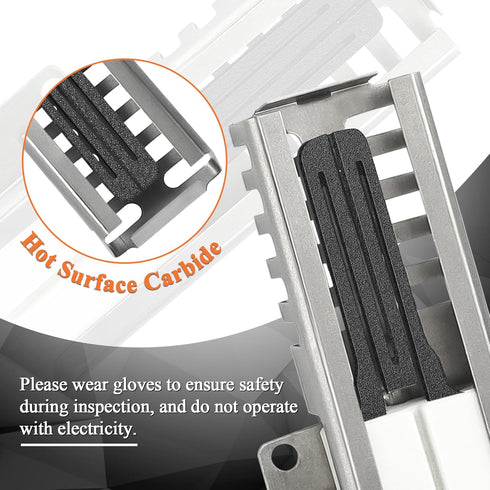 DG94-00520A Gas Range Oven Flat Igniter for Samsung Gas Stove NX58F5500SS, NX58H5600SS, Replaceable WB13K21