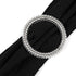 Tosnail 50 Pack Spandex Chair Sashes - Black Wedding Chair Decoration Party Covers