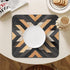 Boho Western Dish Drying Mat, 16x17.5 Inch Southwestern Aztec Tribal Absorbent Kitchen Counter Mat, Coffee Maker Drainer