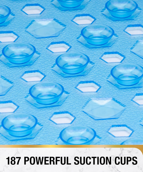 35 16 Inch HITSLAM Bathtub Mat Non Slip, x Long Bath Mat for Tub, Machine Washable Bathroom Shower Mat with Suction