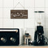 Putuo Decor Coffee Sign, Kitchen Coffee Bar Decor, 12 x 6 Hanging Plaque, Gifts for Coffee Lovers (Good Days Start with