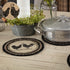 VHC Brands 8" Charcoal Poultry Table Décor, Sawyer Mill Trivet