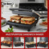 Panini Press Gourmet Grilled Cheese and Sandwich Maker - Electric Indoor Grill with Drip Tray for Healthy Cooking