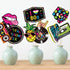 Blulu 80s Party Decorations, 80s Theme Birthday Party Supplies, Banners, Photo Booth Props, Hip Hop Backdrop