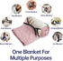 SteadStyle Mothers Day Daughter Gifts from Mom Dad, Gifts for Daughter Blanket, Idea Daughters Birthday Gift, Present