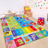 DINSUMRUG 78.7X59 INCH) Kids Rug for Playroom, ABC Carpet Educational Play Mat for Kids, Preschool Rugs ABC Numbers