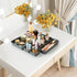 8Pcs 4 Set ISSEVE Nesting Silicone Drawer Organizer Trays, Size Versatile Vanity Bathroom & Desk Drawer Organizer