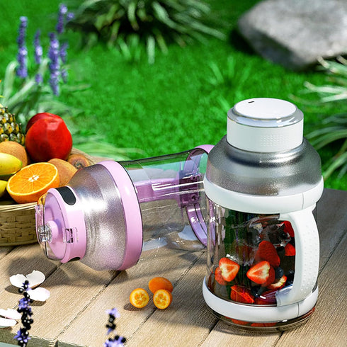 Portable Blender for Shakes & Smoothies 1800ML, Rechargeable Personal Blender with Travel Lid for Kitchen, Waterproof