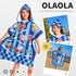 3-12 OLAOLA Printed Car Hooded Kids Beach Towels for Years Boys Girls, Soft Absorbent Kids Hooded Bath Towel Wrap