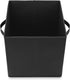 Casafield Set of 6 Collapsible Fabric Cube Storage Bins, Black - 11" Foldable Cloth Baskets
