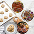 Baking Sheet Set of 2 - Stainless Steel 2-Piece Cookie Sheet, Rectangle Size 16 x 12 x 1 inch, Non Toxic